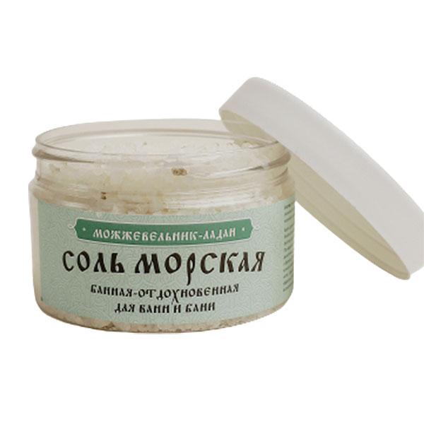 Соль морская Можжевельник-ладан банная "Россаяна", 400 г