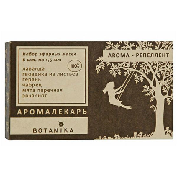 Набор эфирных масел "Aroma-Репеллент", "Botavikos", 6 шт x 1,5 мл