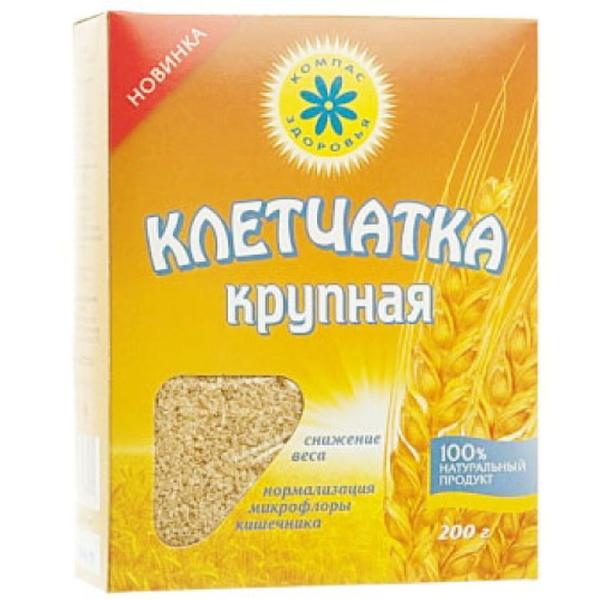Клетчатка пшеничная крупная, Компас Здоровья, 150 г