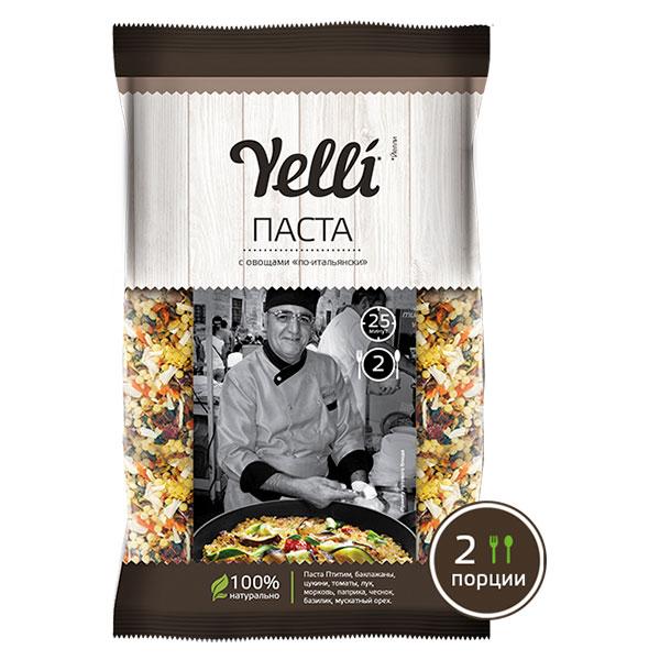 Паста с овощами по-итальянски Yelli, 120 гр