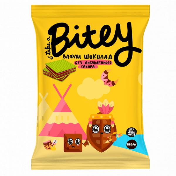 Детские Вафли - Шоколад Bitey 35 гр