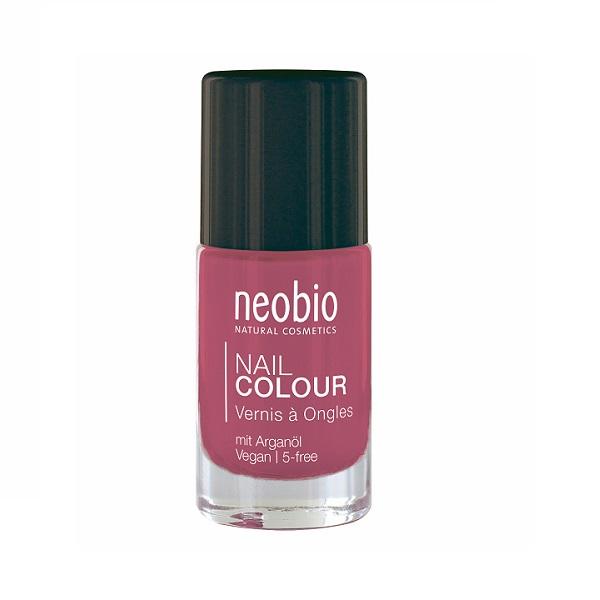 Лак для ногтей №04 5-FREE, с аргановым маслом. "Нежный гибискус", Neobio, 8 мл