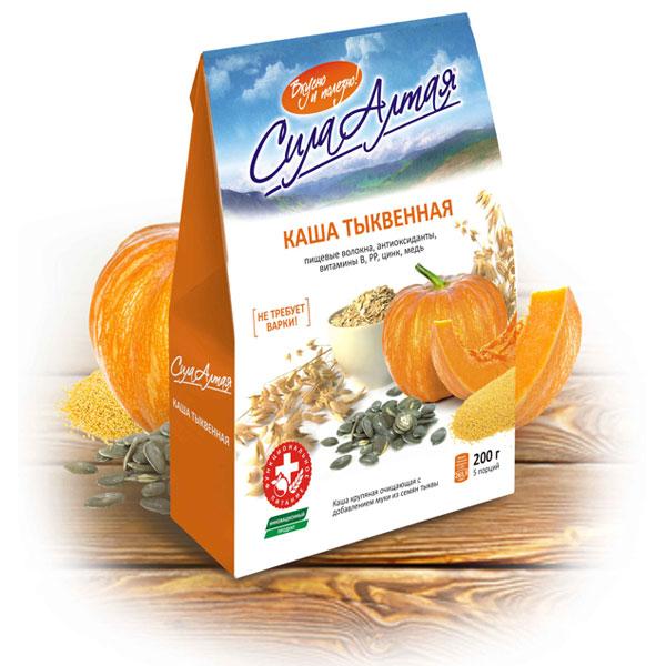 Каша тыквенная «Сила Алтая», 200 гр