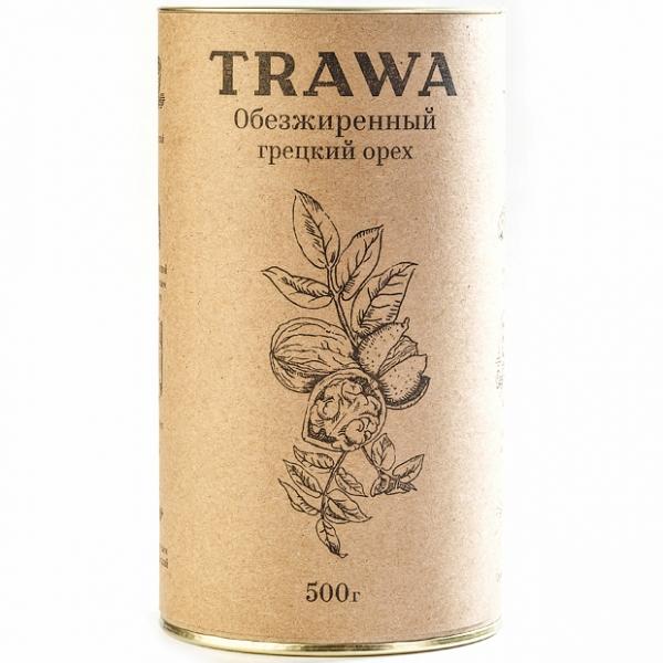 Обезжиренный грецкий орех TRAWA, 500 гр