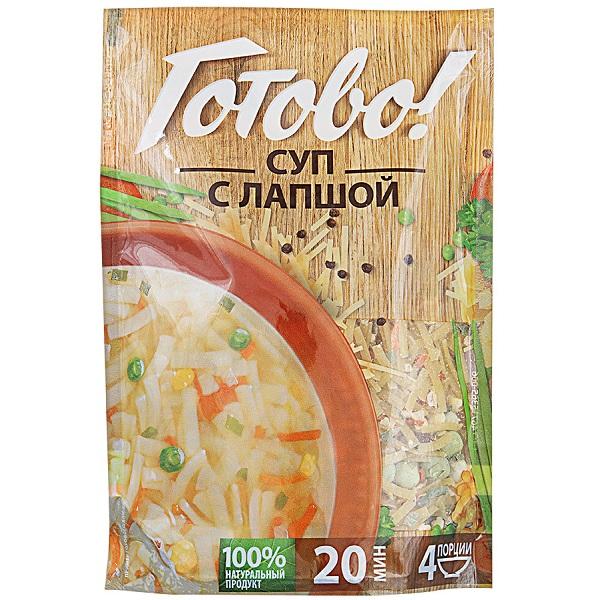 Суп с лапшой Готово!, 150 гр