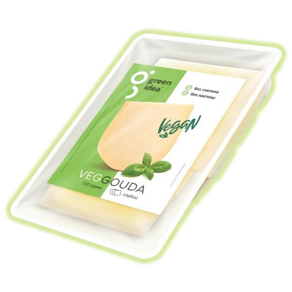 Сыр веганский нарезка «Гауда» Green Idea, 150 гр