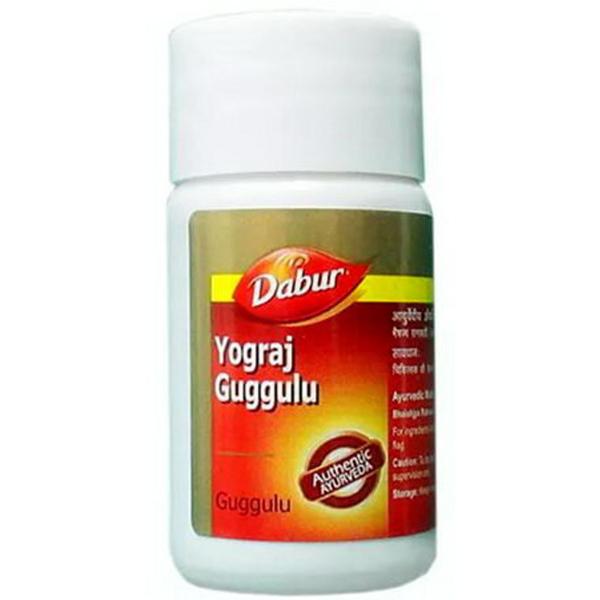 Йогарадж Гуггул (Yograj Guggulu), Dabur, 60 таблеток