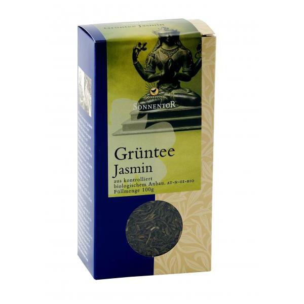 Зеленый чай с жасмином, Sonnentor, 100 гр.