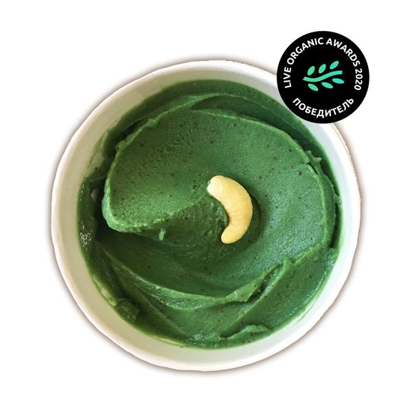 Мороженое "Авокадо и спирулина", WARM ICE, 80 гр