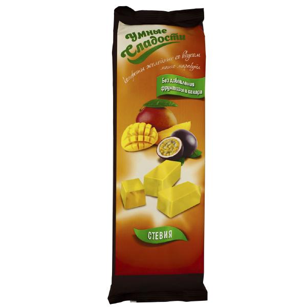 Конфеты "Умные сладости" желейные со вкусом манго-маракуйя, Di&Di, 90г