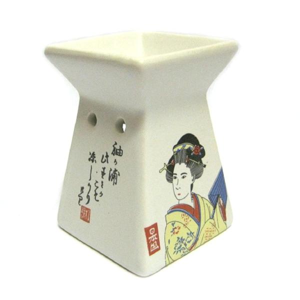 Аромалампа керамическая "Японка", 9 см