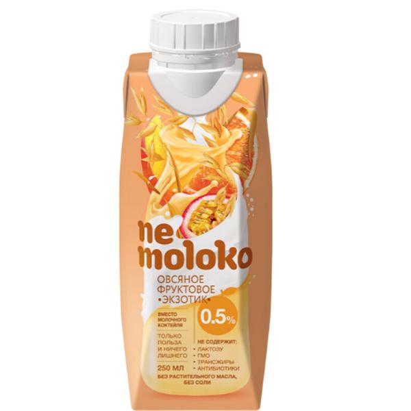 Напиток овсяный фруктовый "Экзотик", Nemoloko, 250 мл