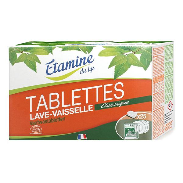 Таблетки для посудомоечных машин х25, Etamine Du Lys, 500 г