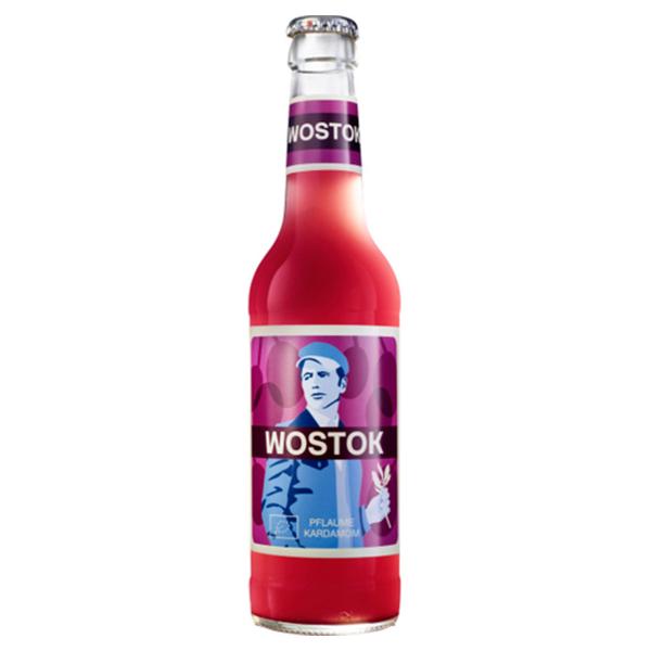 Напиток безалкогольный газированный, Wostok Слива/Кардамон, 330 мл