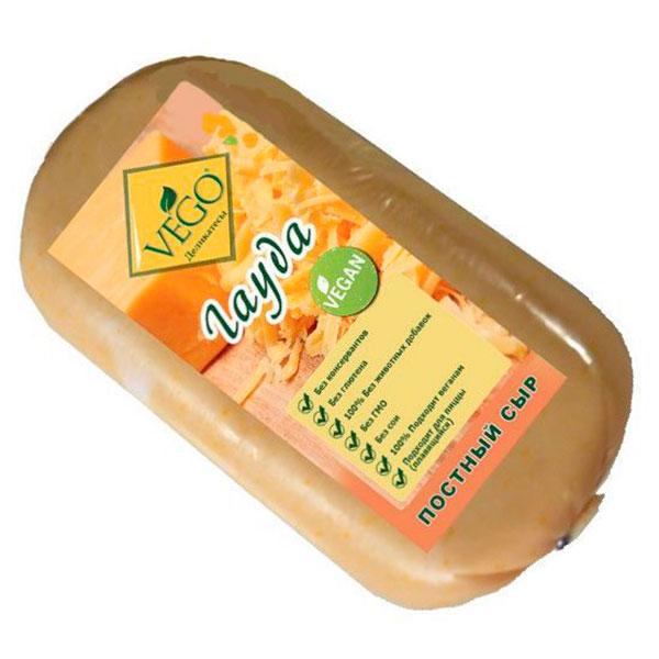Сыр постный "Гауда", "Vego", 400 гр.