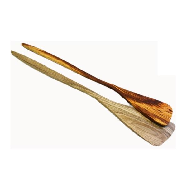 Лопатка из ценных пород древесины (слива, грецкий орех), 44,5 см