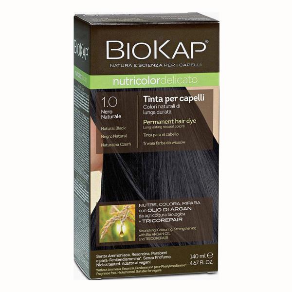 Краска для волос Чёрный 1.00 BioKap, 140 мл