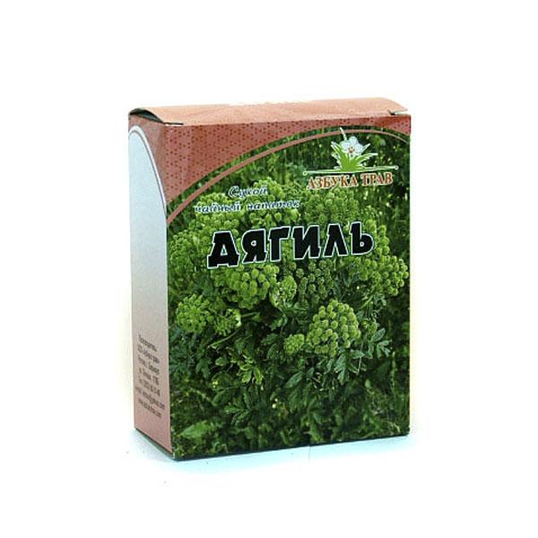 Дягиль лекарственный корень "Азбука трав", 50 гр