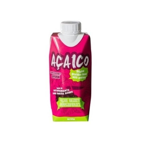 Натуральный напиток с ягодой асаи, ACAICO, 330 мл