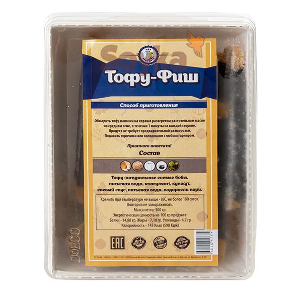 Тофу-фиш замороженный (полуфабрикат), 300 гр