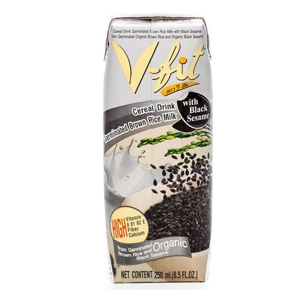 Рисовое молоко с черным кунжутом V-FIT, 250 мл