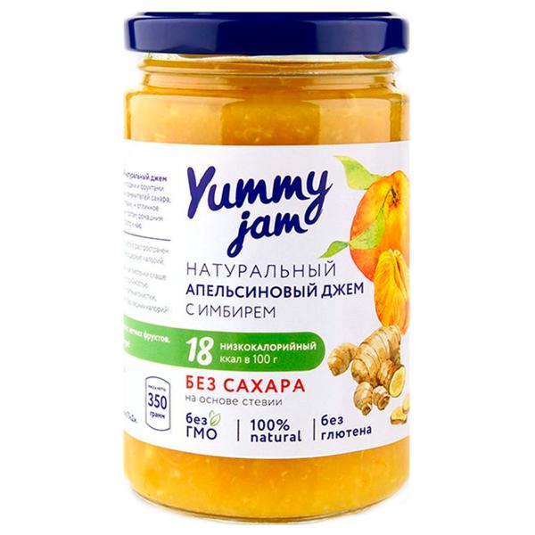 Низкокалорийный апельсиновый джем (без сахара), Yummy Jam, 350 г