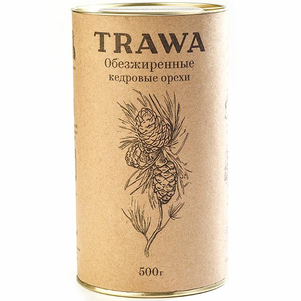 Обезжиренный кедровый орех TRAWA, 500 гр