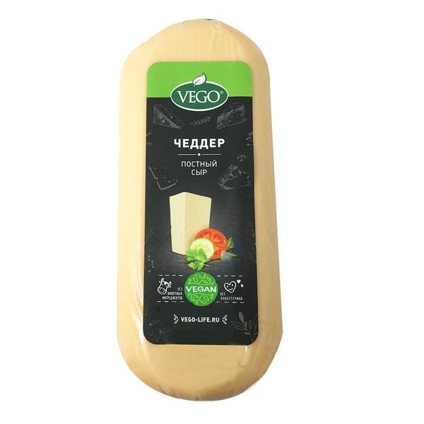 Сыр постный "Чеддер", "Vego", 400 гр