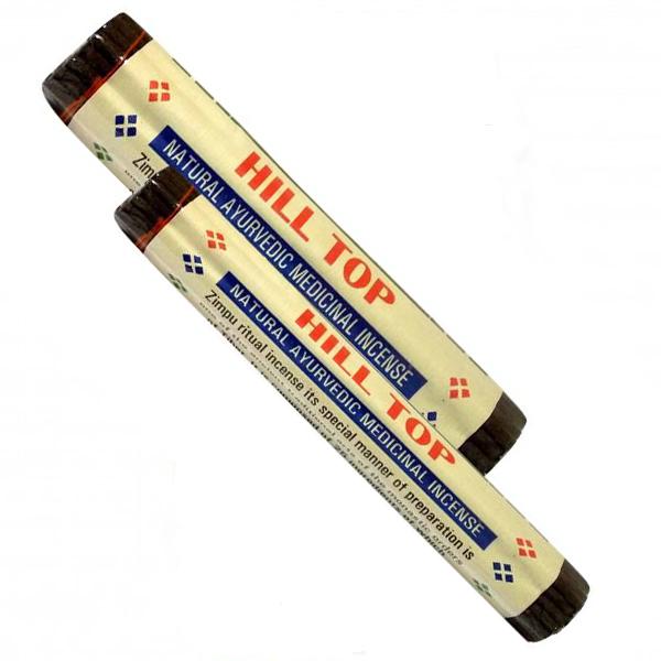 Благовоние "Hill Top" (Natural Ayurbedic medicinal incense), 14.5см, 38г