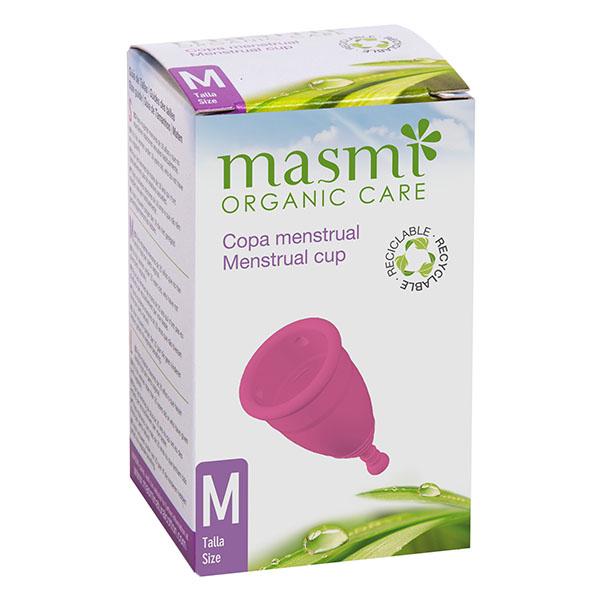 Гигиеническая менструальная чаша размер М, MASMI Organic Care.