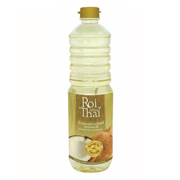 Рафинированное кокосовое масло 100% ROI THAI, 1000 мл