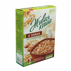 Каша из пророщенных 4 злаков, 300 гр