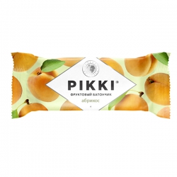 Фруктовый батончик "Абрикос" PIKKI, 25 гр