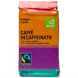 Кофе Арабика 100% без кофеина "Ecor", 250 г