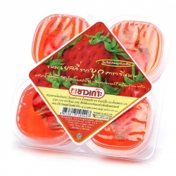 Конжаковое желе "Клубника", CHAOKOH, 115г х 4 шт