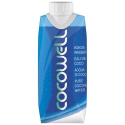 Кокосовая вода без сахара Cocowell Conventional, 330 мл