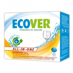 Таблетки для посудомоечной машины 3 в 1, Ecover, 500 г