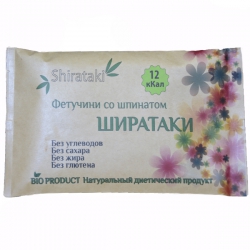 Ширатаки "Фетучини со шпинатом", 340 гр