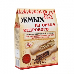 Жмых кедровый, 200 г