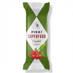 Батончик SuperFood "Годжи, гуарана" PIKKI, 35 гр