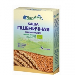 Каша спельтовая безмолочная Fleur Alpine ORGANIC, 175 гр