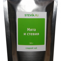 Мята со стевией, 50 гр