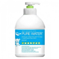 Средство для посуды с эфирным маслом эвкалипта Pure Water, 500 мл