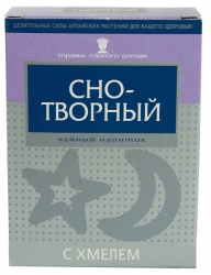 Снотворный с хмелем чайный напиток, 40 гр