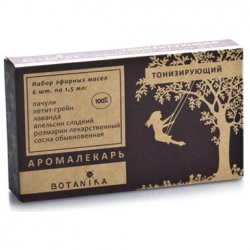 Аромалекарь. Тонизирующий набор, "Ботаника", 6 шт x 1,5 мл