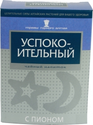Успокоительный с пионом чайный напиток 40 г