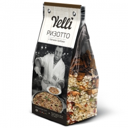 Ризотто с белыми грибами Yelli, 250 гр