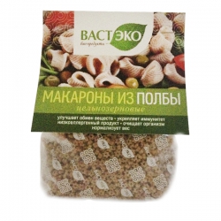 Макароны из полбы цельнозерновые "Звездочки", 400 гр