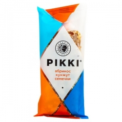 Батончик "Pikki" Абрикос - кунжут - семечки, 35 гр
