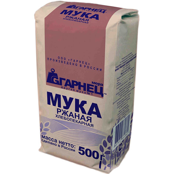 Мука ржаная Гарнец рецепты приготовить хлеб выпечку купить в Москве ...